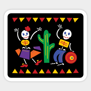 Dia de los Muertos Sticker